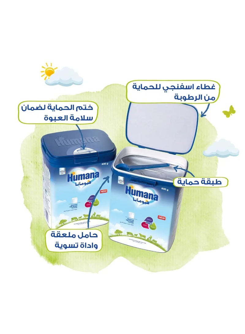Humana 1 formula for infants from birth to 6 months, net weight 800 gm - Image 4