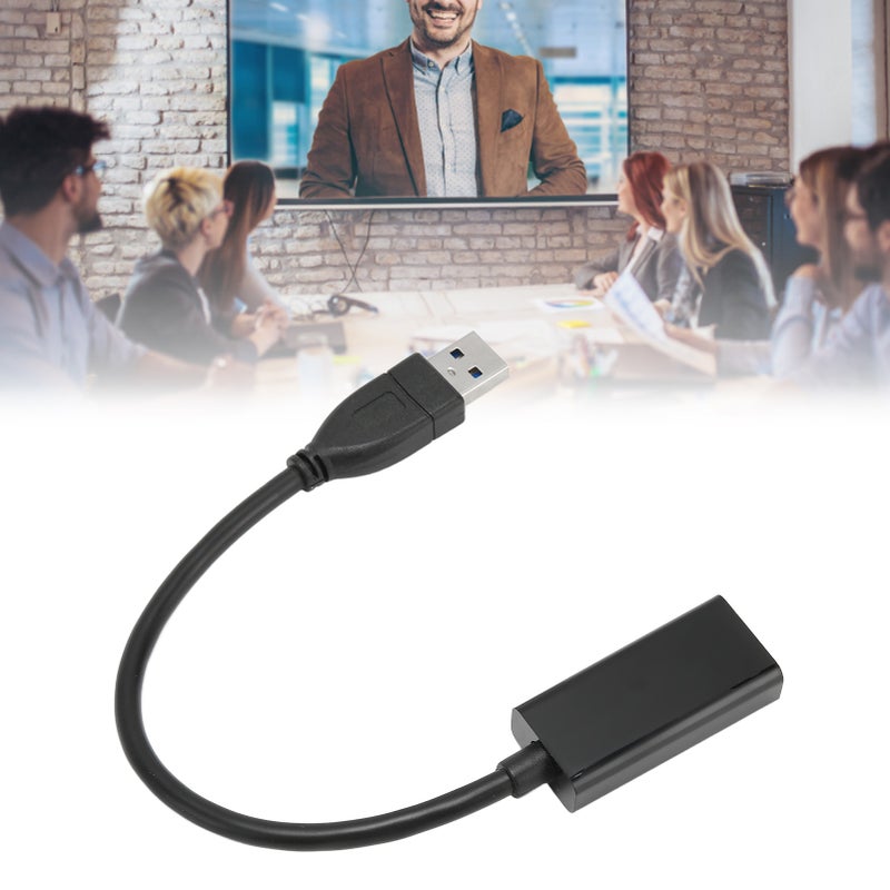 USB3.0 to HD Multimedia Interface Adapter Portable 1080P 60HZ 5Gbps Video Adapter Converter for Windows 7 8 10 PC - Image 1