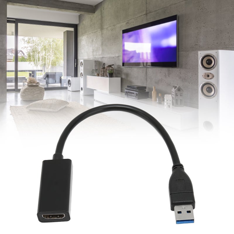 USB3.0 to HD Multimedia Interface Adapter Portable 1080P 60HZ 5Gbps Video Adapter Converter for Windows 7 8 10 PC - Image 5