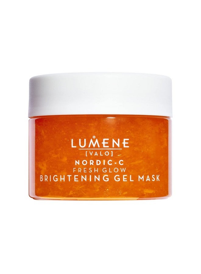 Lumene Nordic C Fresh Glow Brightening Gel Mask Gentle Vitamin C Face Mask Arctic Cloudberry Aha Exfoliant For Glowing Skin Hydrating Facial Mask (150Ml) - Image 1