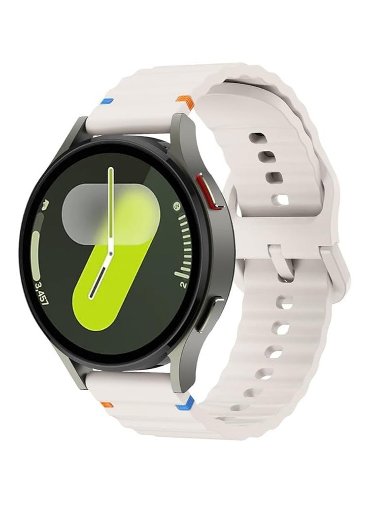 20 mm Silicone Watch Strap, Quick Release Watch Straps for Men and Women, Skin-friendly, Soft, Replacement Strap for 20 mm Compatible with Amazfit/Huawei/MI/Fossil/samsung - Image 1