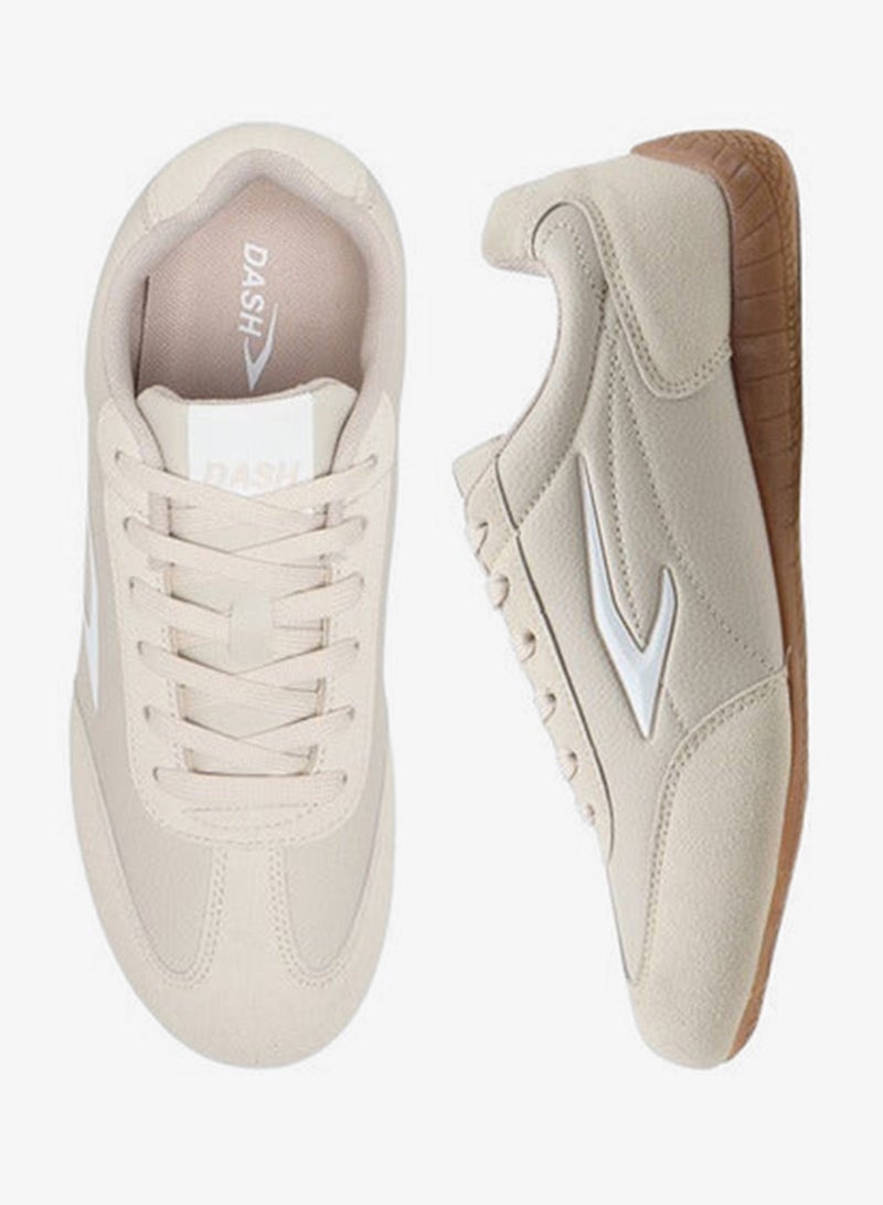 داش حذاء رياضي نسائي برباط وجوانب مزينة - Image 3