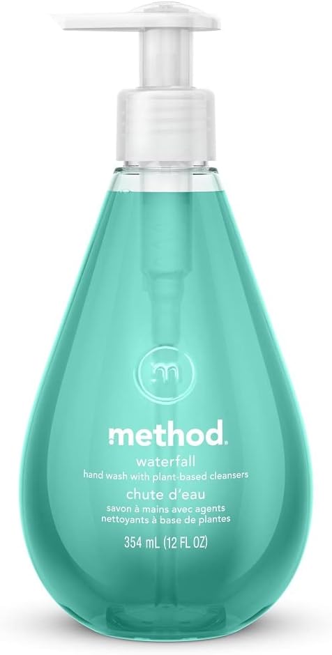 Method Gel Hand Soap Waterfall Biodegradable Formula 12 oz Pack of 1