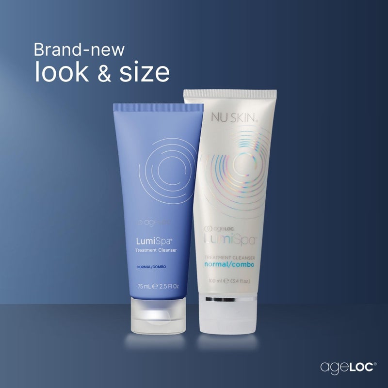 Nu Skin ageLOC LumiSpa Treatment Cleanser | Normal/Combo Skin | Promotes Smooth, Refreshed Skin | Enhanced LumiSpa Performance | Infused with ageLOC Technology | 2.5 fl oz - Image 2