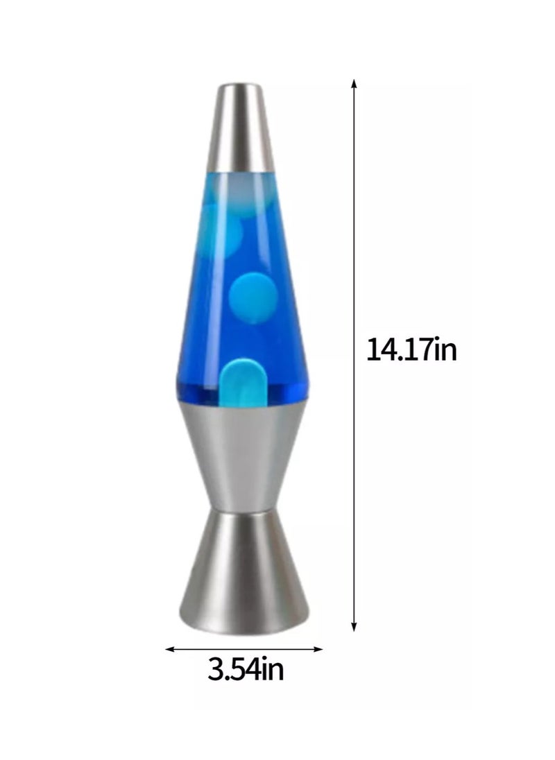 Lava Lamp 2103, White Wax, Blue Liquid, Silver Base and Cap, Original 14.5 inch LAVA® Motion Lamp to Illuminate Your Mood - pzsku/Z4280BBC05EF94E44B557Z/45/1741441250/e18d76f2-0a5e-4a9f-b96f-4ba0ee224052