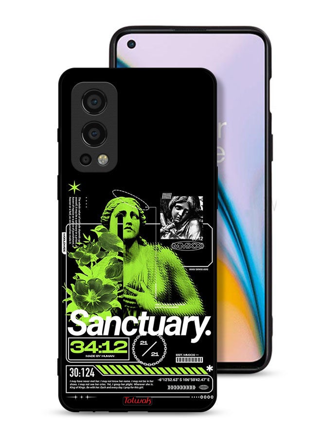 Tolwak OnePlus Nord 2 5G Protective Case Cover Sanctuary - Image 1