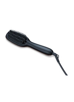 Beurer HS 60 Hair Straightening Brush, Ceramic-Coated Bristles with Integrated Ion Function for Sleek and Shiny Hair  - Image 2