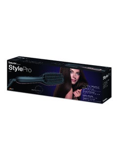 Beurer HS 60 Hair Straightening Brush, Ceramic-Coated Bristles with Integrated Ion Function for Sleek and Shiny Hair  - Image 3