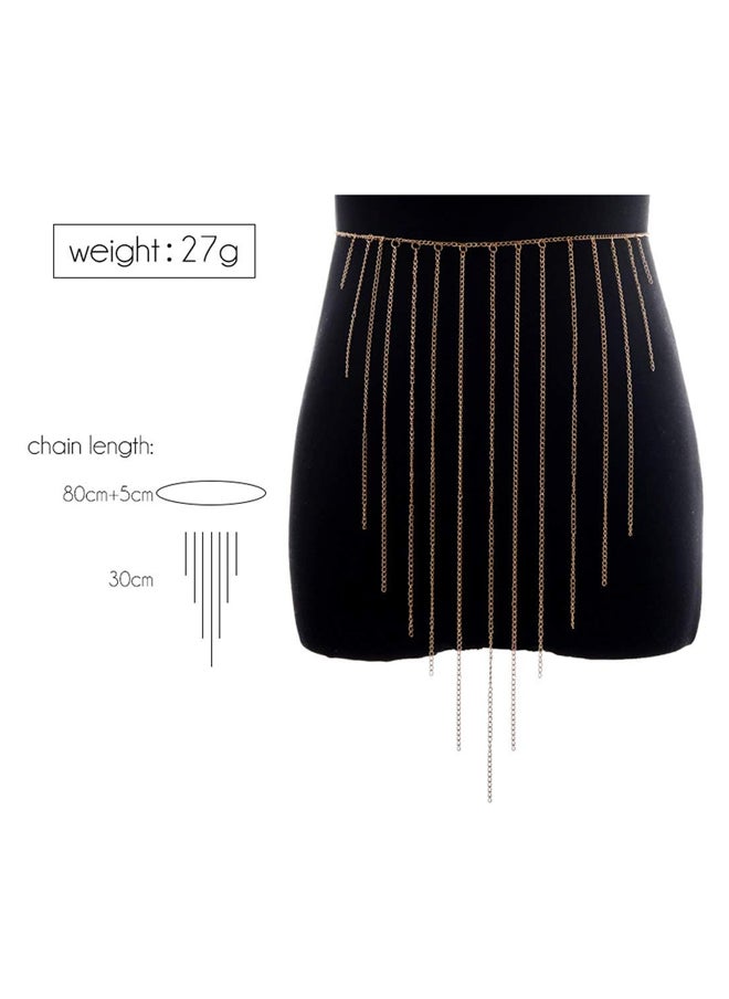 Boho Style Multilayer Waist Chain