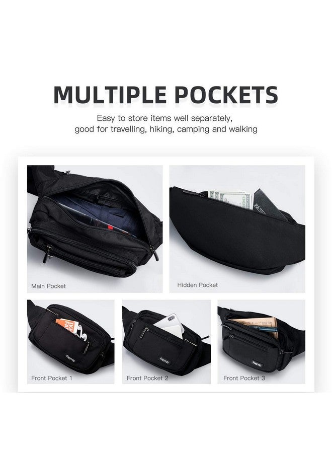 فري تو حقيبة خصر FREETOO حقيبة خصر للرجال والنساء حقيبة خصر بحزام قابل للتعديل للتمرين في الهواء الطلق والسفر والجري والمشي لمسافات طويلة وركوب الدراجات - Image 2