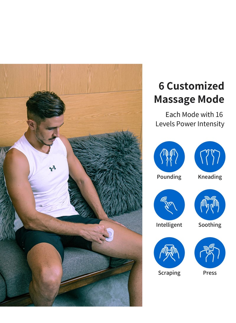 Portable Rechargeable Massage Pad with 6 Modes - Perfect Electronic Pulse Massager for Athletes and On-the-Go Relief - Image 3