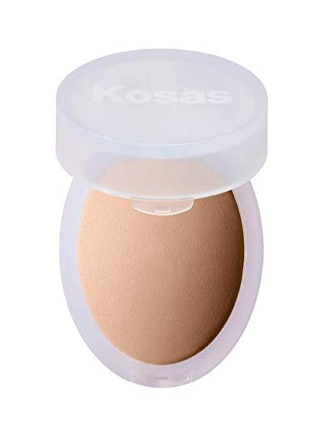 Kosas Cloud Set Pressed Setting Powder – Translucent Shine Control Face Powder, Soft Matte Finish, Pillowy (Sheer Medium Tan) - Image 1