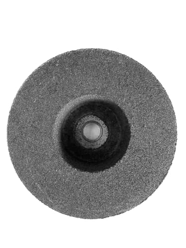 SIGNI 4-Inch Green Grinding Stone,4X2X5/8-11 Threaded Arbor, 60 Grit Abrasive Grinding Wheel for Angle Grinder, Ideal for Stone Surface Grinding Shaping - Image 3