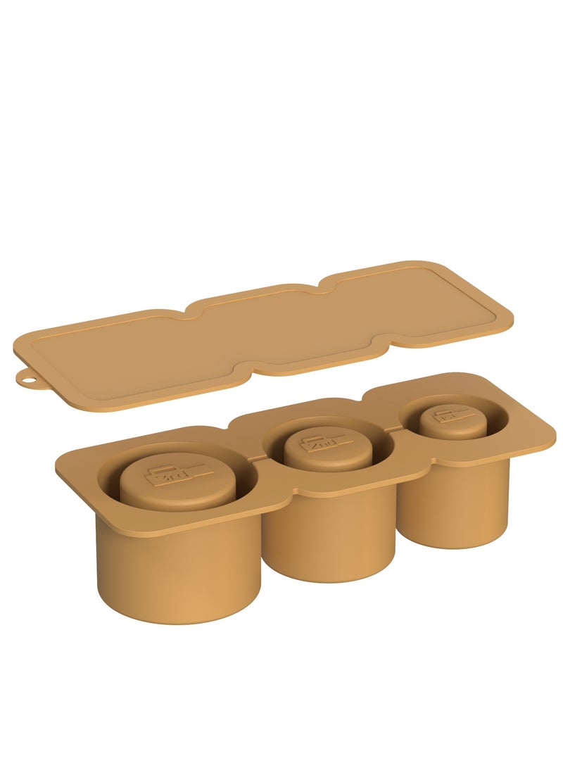 Stanley ice cube tray, suitable for 40oz Stanley water glass ice making mold, reusable cylindrical silicone ice cube mold, can be used for ice drinks, juice, whiskey, cocktails - Image 1