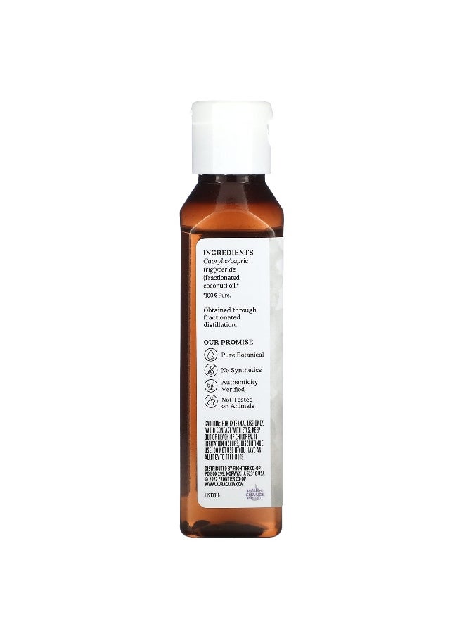 Aura Cacia Aura Cacia, Fractionated Skin Care Oil,  Coconut , 4 fl oz (118 ml)  - Image 2