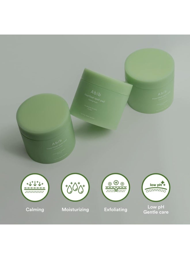 Abib Heartleaf Spot Pad Calming Touch Toner Pads for Face, Soothing & Exfoliating Skincare, 80 Pads (150 ml 5.07 Fl.oz) - Image 3
