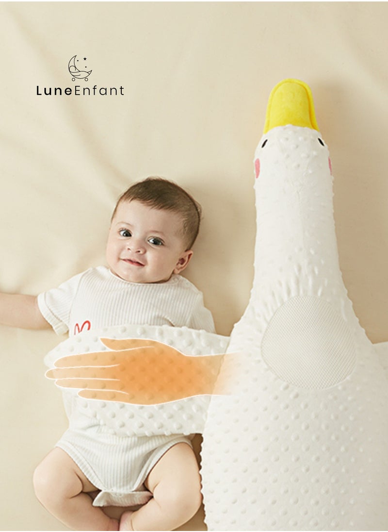 LuneEnfant - Soothing Star Baby Pillow - 360° Embrace Design, Anti-Choking & Fluorescent-Free, Massage for Digestive Comfort - Image 1