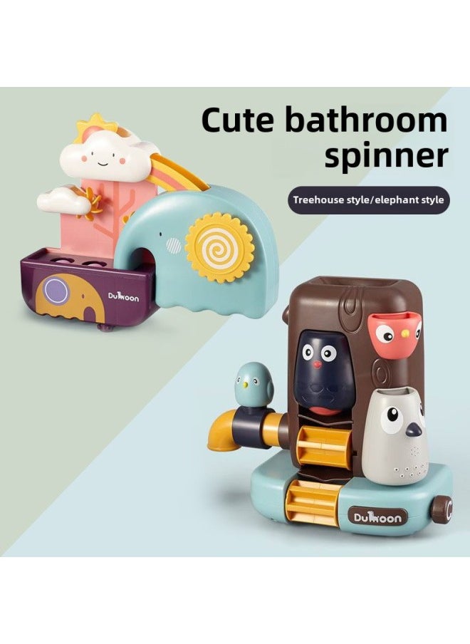 Generic - Baby Bathroom Toys Baby Bubble Blowing Machine Bath Toys Water Shower-Color:Swimming In Water-elephant Style - Image 1
