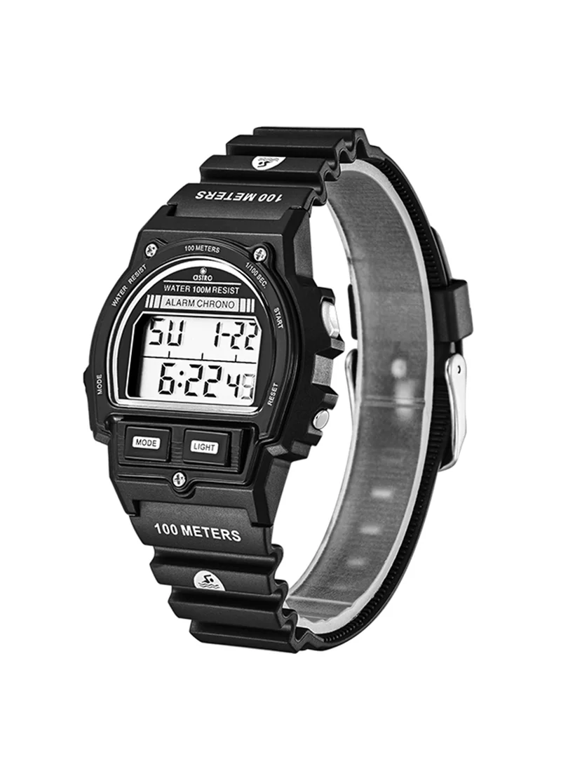 ASTRO Kid's Unisex Digital Polyurethane Wrist Watch A23923-PPBB - 44 Mm