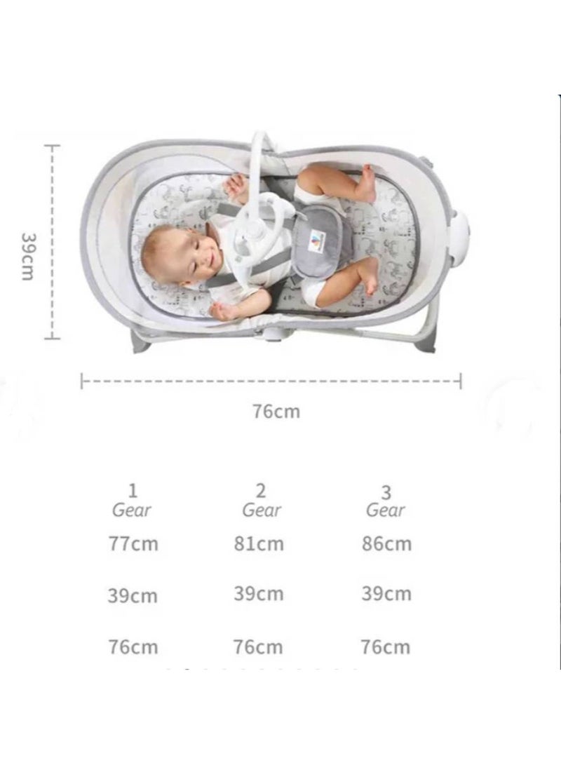 6 in 1 Baby Bassinet & Rocker