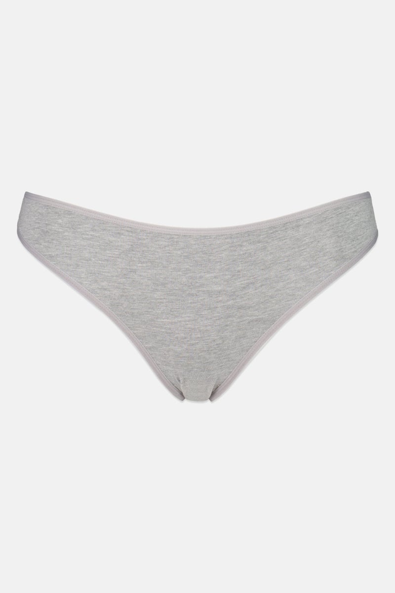Fire & Glory Women Heather Classic Panty, Grey - Image 3