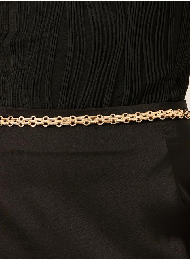 Styli Heart Drop Chain Belt  - Image 3