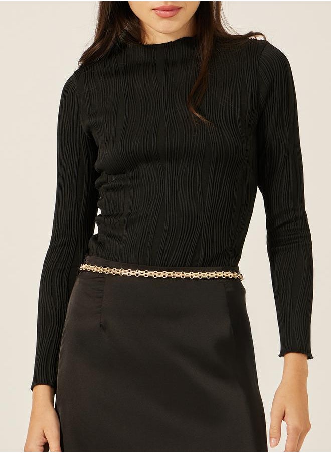 Styli Heart Drop Chain Belt  - Image 2