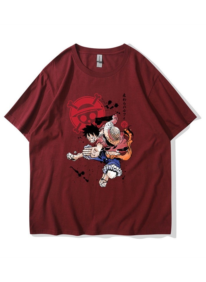 KUYING One Piece Short Sleeved T-Shirt 