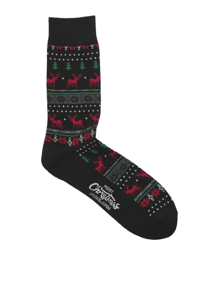 JACK & JONES Reindeer Gift Box Ankle Socks