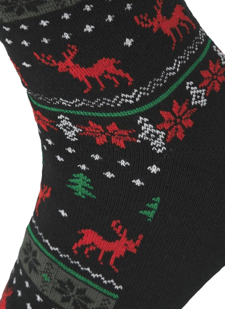 JACK & JONES Reindeer Gift Box Ankle Socks - Image 4