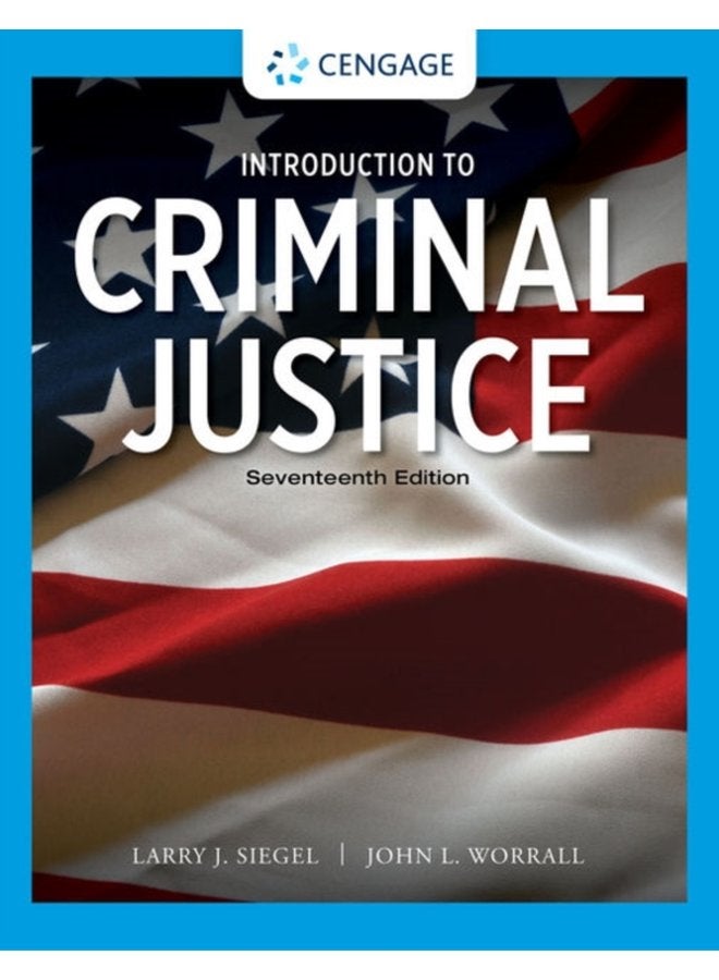 Introduction to Criminal Justice - Paperback