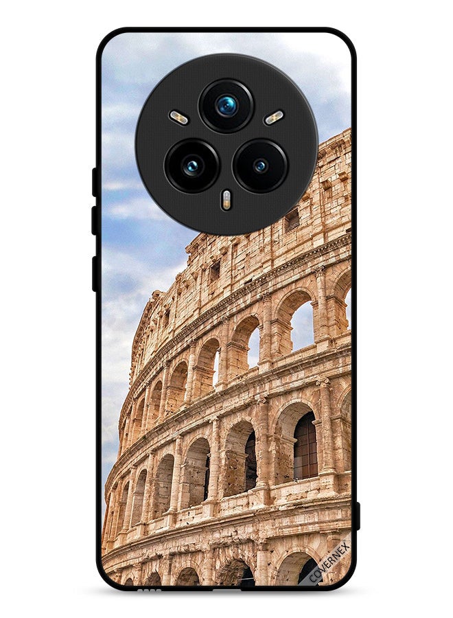 Covernex Realme 14 Pro 5G Protective Case Cover Vintage Building