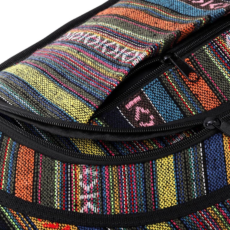 Tosnail Mini Strat Gig Bag with 10mm Padding, Shoulder Strap and Carry Handle, Vintage Electric Guitar Storage Case Bag - Bohemian Style - Image 3