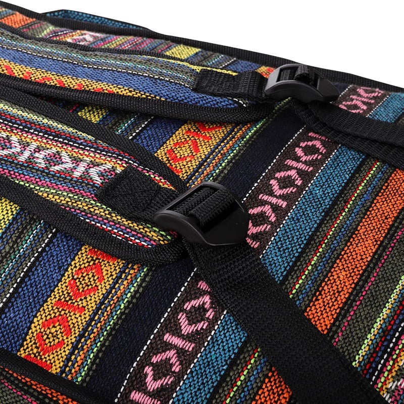 Tosnail Mini Strat Gig Bag with 10mm Padding, Shoulder Strap and Carry Handle, Vintage Electric Guitar Storage Case Bag - Bohemian Style - Image 4
