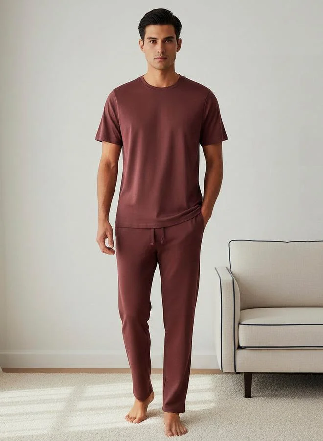 سبلاش فيڤ Men Cotton Nightwear Set