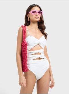 Ginger Strappy Cutout Detail Swimsuit  - Image 1