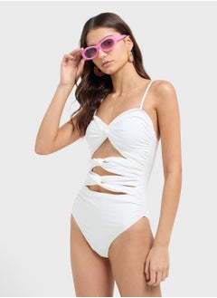 Ginger Strappy Cutout Detail Swimsuit  - Image 4