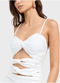 Ginger Strappy Cutout Detail Swimsuit  - Image 3