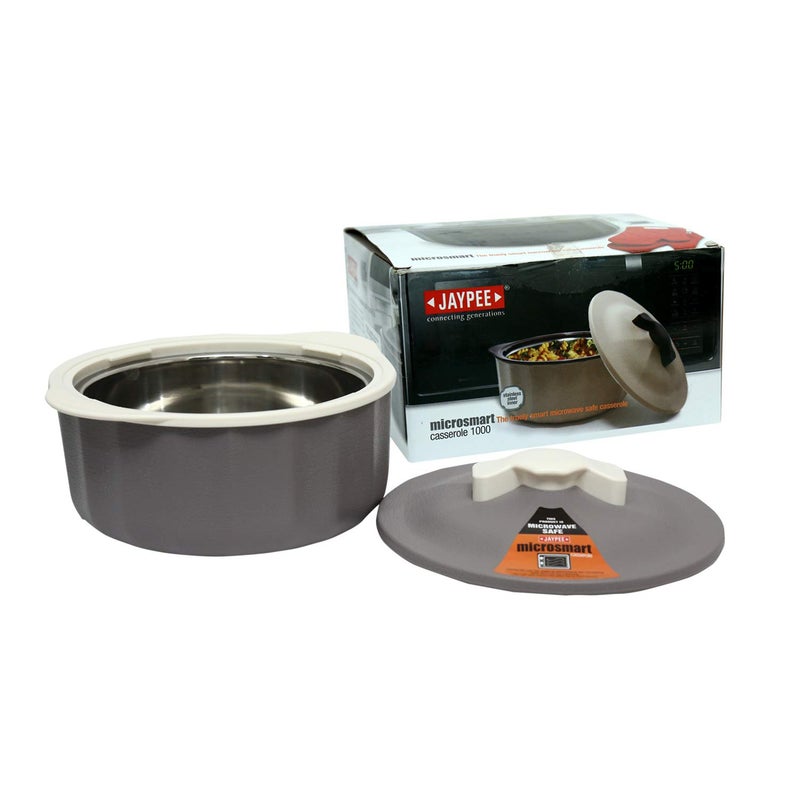 JAYPEE PLUS جايبي بلس ميكرو سمارت 1000 كاسرولة بني - Image 3