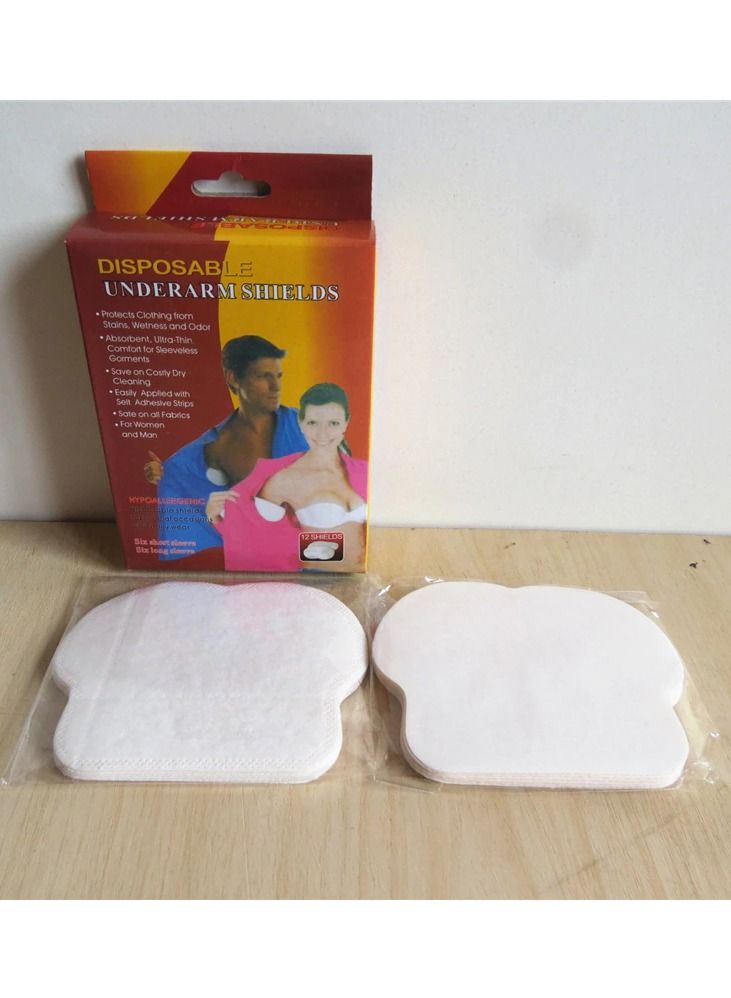 Generic Underarm sweat-absorbent stickers disposable invisible armpit pad sweat-absorbent paper every sweat towel antibacterial deodorant anti-perspirant clot - Image 2