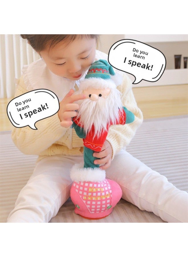Skeleton Twist Dance Cactus Singing Recording Learning Tongue Children Electric Toy-Color:Bat Style-Height:Electric Battery - Image 3