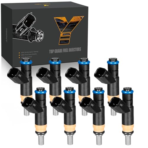 YIHOVY Upgraded Fuel Injectors 05037479AA fit for Jeep Grand Cherokee Commander fit for Dodge Charger Challenger Durango Magnum Ram fit for Chrysler 300 fit for Ram 1500 2500 57L 61L 8 - Image 1
