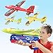Aiencsai 3 Pack Airplane Launcher Toy for Kids 126 LED Foam Glider Plane 2 Flight Mode Catapult Plane Boy Toys with Stickers Outdoor Flying Toys Birthday Gifts for 4 5 6 7 8 9 10 12 Year Old Boys Girls - Image 3