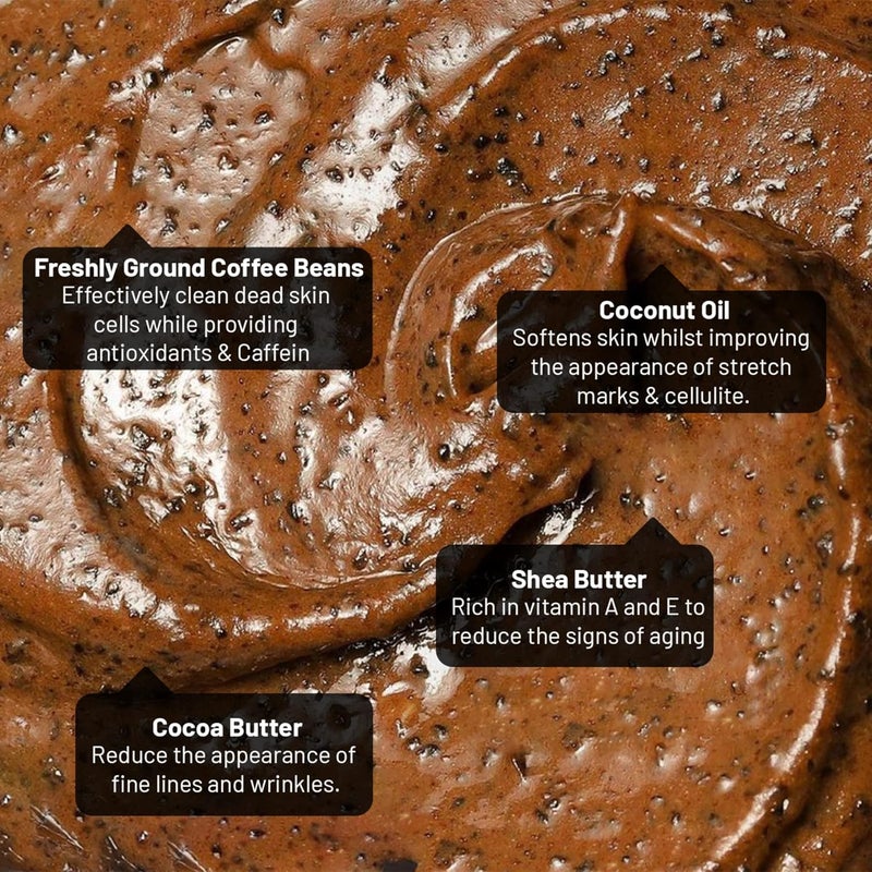 ذا كوكوون أورجنال فيتنام مجموعة كوكون داكلاك لتلميع الوجه والجسم وزبدة الجسم مقشر نباتي 100% لبشرة ناعمة ومتوهجة - Image 3