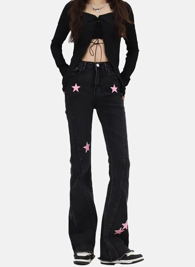 يونيكي Black Embellished Mid Rise Skinny Fit Skinny Jeans