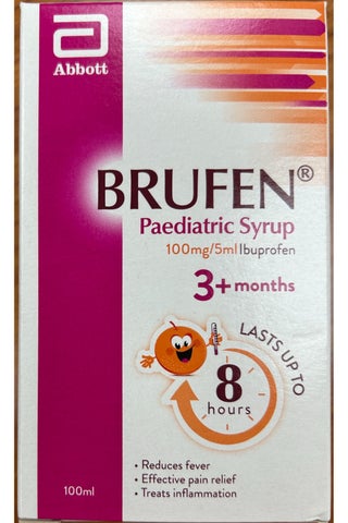 Brufen Paediatric Syrup 3 Months+ 100ml