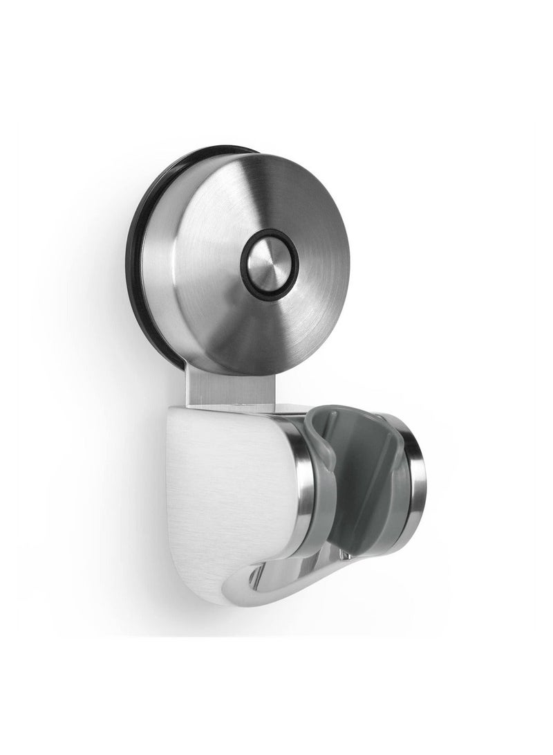 Shower Head Holder, Suction Handheld Bracket, Stainless Steel 4 Angles Adjustable Vacuum Wall Mounted No Drilling Handset Holder - Image 1