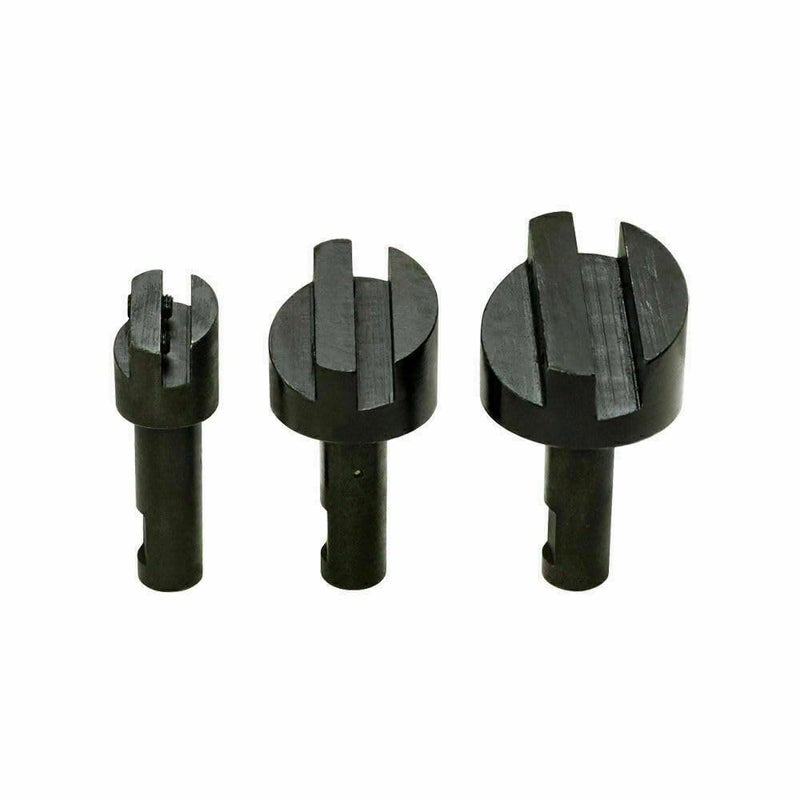 Fly Cutter Holder Set Of 3 pcs With ½” Shank HSS Square Tool Bit Wooden Stand  - Image 3