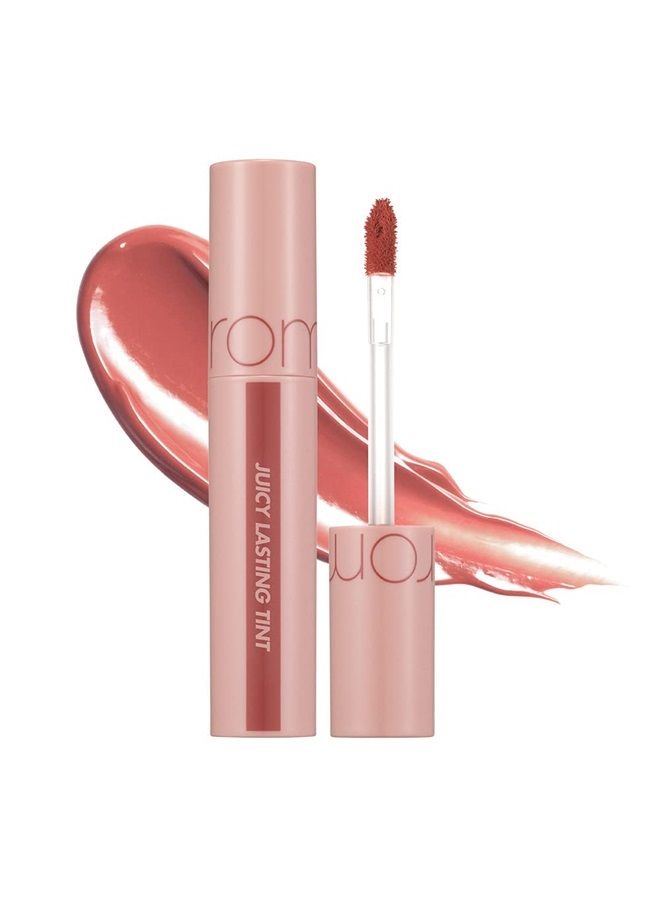 rom&nd Juicy Lasting Tint 23 NUCADAMIA, Vivid color, Juicy & Glossy Finish, Long-lasting, MLBB, moisturizing, Highly-Pigmented, Clear & Natural Makeup, Lip Tint for Daily Use, K-beauty, 5.5g / 0.2 oz - Image 1