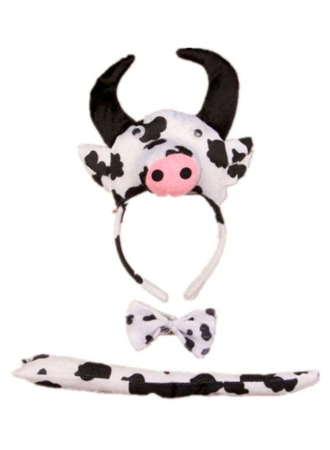NIBEMINENT 3-Piece Animals Bowtie Tail Headband Dress Up Costume Set